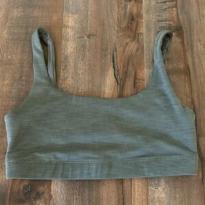 Vuori green sports bra. Size small. No cups